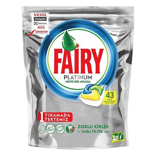 قرص ظرفشویی 43 تایی پلاتینیوم فیری | Fairy(اصل)