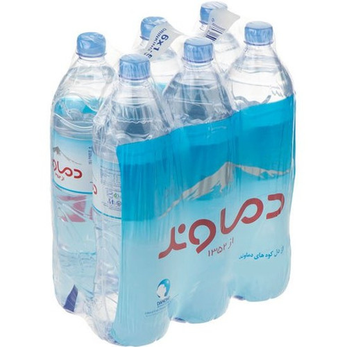 آب دماوند 1.5 لیتر - باکس 6 عددی ا Damavand Drinking Water- 1500 cc